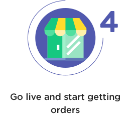 Go live and start getting order